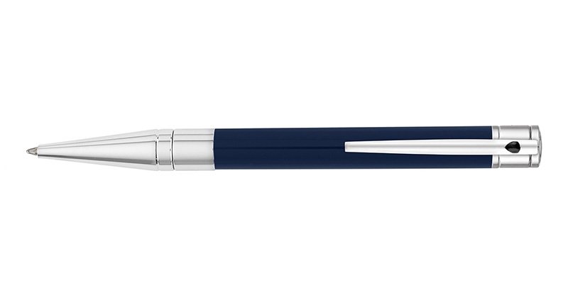 S.T. Dupont D-Initial Matte Blue Ballpoint 265205 - Ballpoint